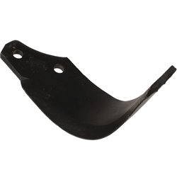 Nóż glebogryzarki fi16,5mm-68mm prawy 257mmx142mm Maschio 