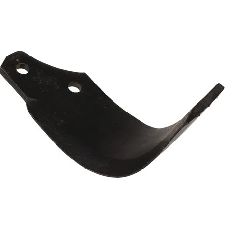 Nóż glebogryzarki fi16,5mm-68mm prawy 257mmx142mm Maschio 