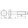 Śruba kompletna 1/2"x38 12.9