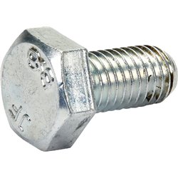 Śruba M10x20 kl.8.8, SW17 cały gwint, ocynk (szt) M10x1,50x20 Kramp 8716106699537