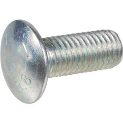 Śruba M12x30 zamkowa kl.8.8 ocynk pełen gwint Kramp 8719607167185