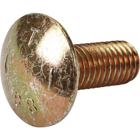 Śruba M10x25 zamkowa kl.8.8 ocynk pełen gwint Kramp 8716106700141