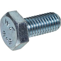 Śruba M10x22 kl.8.8, SW16cały gwint, ocynk (szt) M10x1,50x22 Vicon 9000474161000