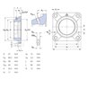 Obudowa łożyska FYJ504 SKF 7316570980868