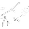 Ramię do palców SwatMaster 6341 3 otwory L DEUTZ-FAHR 9664309386008