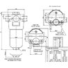 Filtr ciśnieniowy 134l/min 25µm 1i1/4"BSP - 3/4"BSP MPFiltri