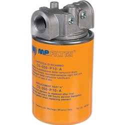 Filtr powrotny 55l/min 3/4"BSP - 10 µm, Fi96mm L145mm z głowicą 3/4"BSP MPFiltri