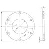 Kołnierz 4" fi250/6x220/101,6x10mm Battioni%20Pagani