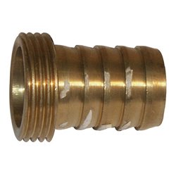 Końcówka węża gwint zew. mosiądz, 1/2" x 1/2"