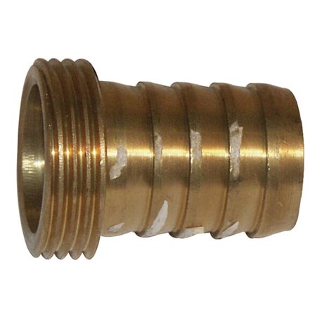Końcówka węża gwint zew. mosiądz, 1/2" x 1/2"