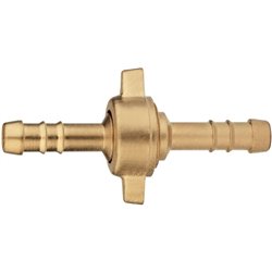 Złączka do węża prosta mosiądz MZ, 25 mm