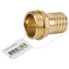 Króciec na wąż 38 mm x gwint zewnętrzny 1-1/2" mosiężny