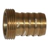 Końcówka węża gwint zew. mosiądz, 1" x 1"