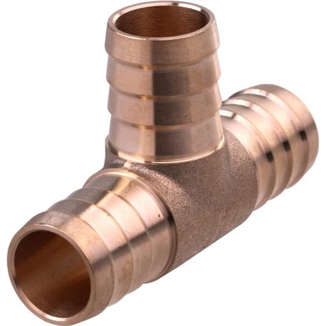 Złączka do węża T 90° mosiądz, 3/4"
