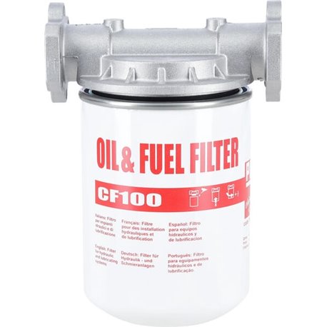 Filtr CF100 dystrybutora paliwa 1i1/4"BSP 132x180mm - 10µm z głowicą Piusi 8050031037140