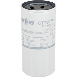 Filtr CT70075, 450HS-10 dystrybutora paliwa 1i1/2"UNF 95x200mm - 10µm Cim-Tek