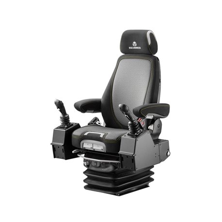 Fotel Grammer pneumatyczny Actimo Evolution 12V, MSG95EL/722 tkanina