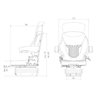 Fotel Grammer pneumatyczny Compacto Comfort S 12V, MSG93/511 PCW