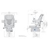 Fotel Grammer pneumatyczny Compacto Comfort S 12V, MSG93/511