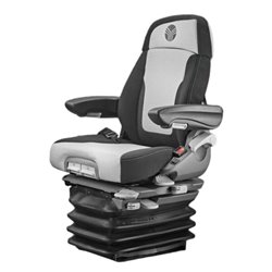 Fotel Grammer pneumatyczny Maximo Dynamic Plus 12V, tkanika/Alcantara