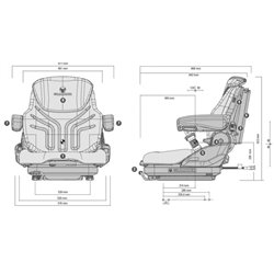 Siedzenie Primo XM Plus PCW
