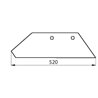 41659609309 Lemiesz 18" lewy Overum 96-093, XU Molbro 5700031192952