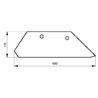 41658538209 Lemiesz 18" lewy Overum 85-382 Molbro