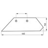41659460109 Lemiesz 16" Overum XL lewy, 94-601 Molbro