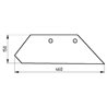 41659460009 Lemiesz 16" Overum XL prawy, 94-600 Molbro