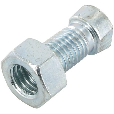 100323233 Śruba płużna z nakrętką M12x28 mm Overum