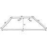 41658538409 Lemiesz 18" prawy Overum 85-384