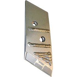 41659460809C Dłuto lemiesza, prawe z węglikiem spiekanym XL/XLP/XS/XU pasujące do Överum Kramp 8716106932320