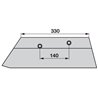 41657460509 Lemiesz 12" prawy Overum 74-605 Non Original