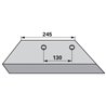 Lemiesz 16" Overum XL prawy (Agro Interstar)