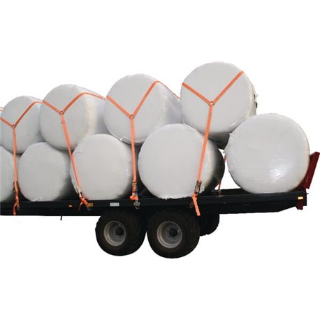 Pas transportowy do bel słomy , bez napinacza, 5 cm / 9,12 m