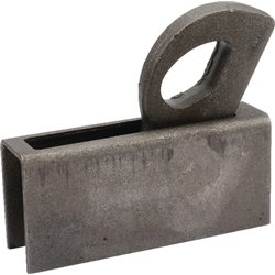 Mocowanie nieckowe, do wspawania 150 x 66 mm B37 mm