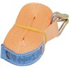 Pas transportowy 25mm z hakiem J -4,5m