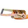 Pas transportowy 50mm z napinaczem grzechotkowym i hakiem J 5 m Kramp 8716106682669