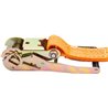 Pas transportowy 50mm z napinaczem grzechotkowym i hakiem J 5 m Kramp 8716106682669