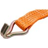 Pas transportowy 50mm z napinaczem grzechotkowym i hakiem J 5 m Kramp 8716106682669