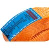 Pas transportowy 50mm z napinaczem grzechotkowym i hakiem J 5 m Kramp 8716106682669