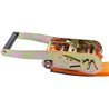 Pas transportowy 50mm z napinaczem grzechotkowym i hakiem J 9 m Kramp 8716106189083