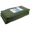 Plandeka 250 g/m² 8x10m oliwkowa PE Unbranded 8713737026459