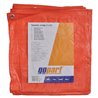 Plandeka 100 g/m² 6x5m pomarańczowa gopart 8716106137022