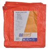 Plandeka 100 g/m² 10x6m pomarańczowa gopart 8716106137008