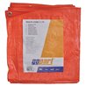 Plandeka 100 g/m² 5x4m pomarańczowa gopart 8716106137046