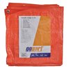 Plandeka 100 g/m² 4x3m pomarańczowa gopart 8716106137053