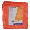 Plandeka 100 g/m² 8x6m pomarańczowa gopart 8716106137015