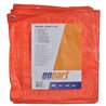 Plandeka 100 g/m² 6x4m pomarańczowa gopart 8716106137039