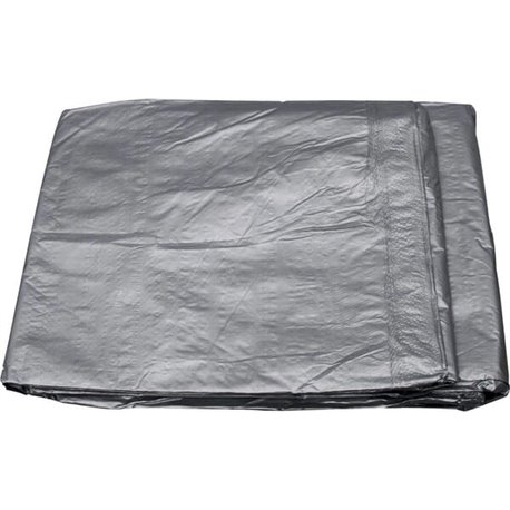 Plandeka 120 g/m² 6x10m srebrna Parol 5700037520841